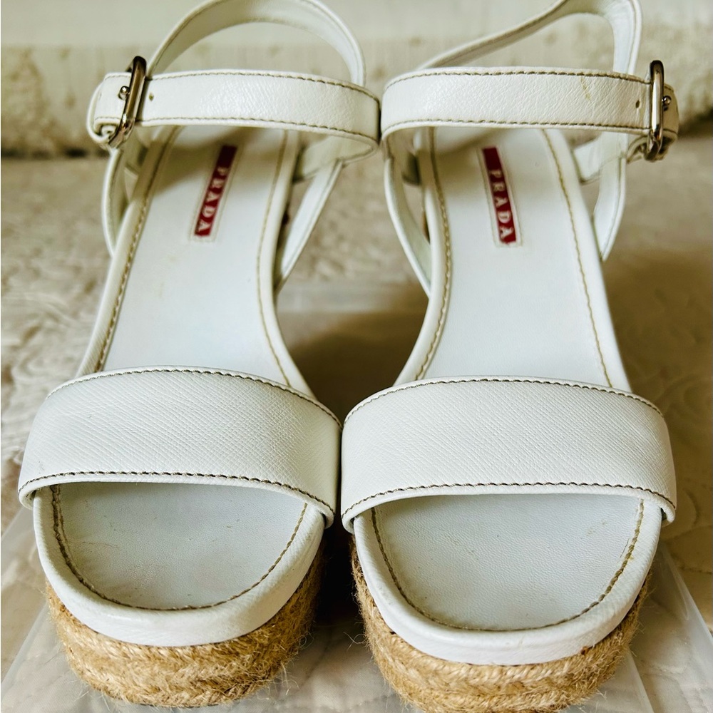 Prada Summer Wedge - Size 6